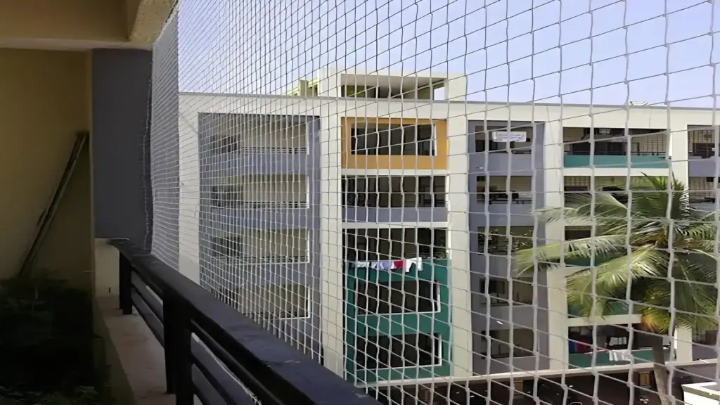 Prime Netting's Top Quality Balcony Safety Nets Installation in Hyderabad and Throughout Telangana