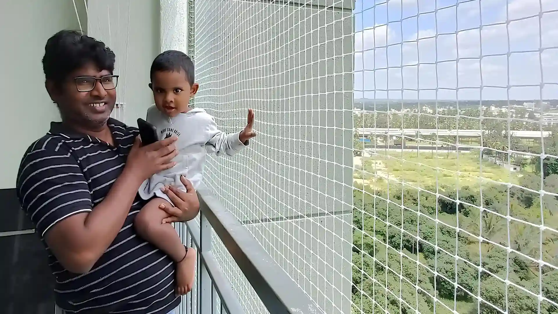 Prime Netting's Top Quality Balcony Safety Nets in Hyderabad and Throughout Telangana